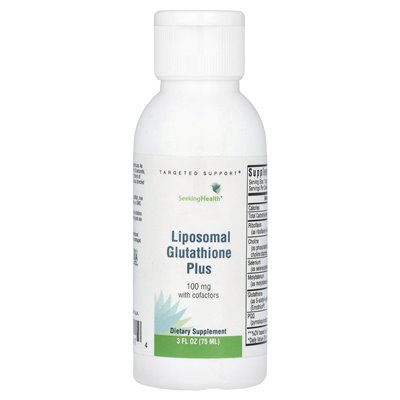 Poszukując zdrowia, glutation liposomalny plus, 100 mg, 3 fl oz (75 ml)