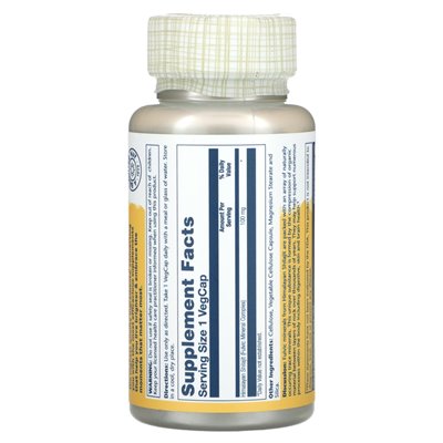 Solaray, Fulvic Minerals, 100 mg, 30 Vegcaps