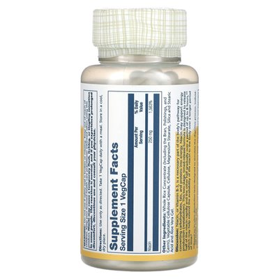 Solaray, Time Release Niacin, 250mg, 100 Vegcaps