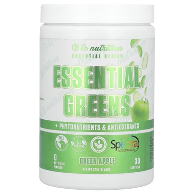 TC Nutrition, Essential Series, Essential Greens + PhytonUtrients & Antioxidants, zielone jabłko, 9,56 uncji (271 g) TC Nutrition, Essential Series, Essential Greens + PhytonUtrients & Antioxidants, zielone jabłko, 9,56 uncji (271 g)