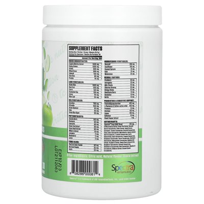 TC Nutrition, Essential Series, Essential Greens + PhytonUtrients & Antioxidants, zielone jabłko, 9,56 uncji (271 g) TC Nutrition, Essential Series, Essential Greens + PhytonUtrients & Antioxidants, zielone jabłko, 9,56 uncji (271 g)