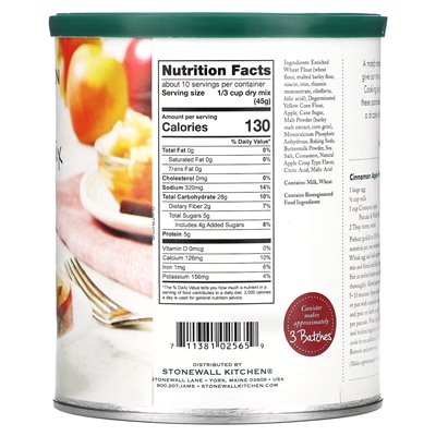 Stonewall Kitchen, Cinnamon Apple Pancake & Waffle Mix, 16 uncji (453,6 g) Stonewall Kitchen, Cinnamon Apple Pancake & Waffle Mix, 16 uncji (453,6 g)