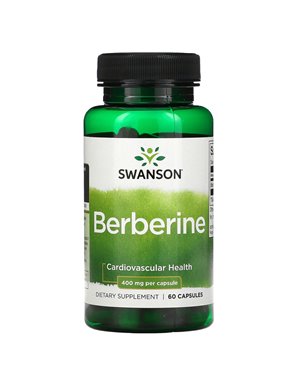 Swanson, Berberin, 400 mg, 60 Kapseln Swanson, Berberin, 400 mg, 60 Kapseln
