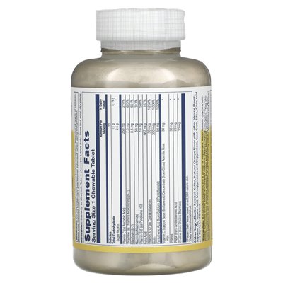 Solaray, High Potency B Complex, Natural Orange, 50 Chews
