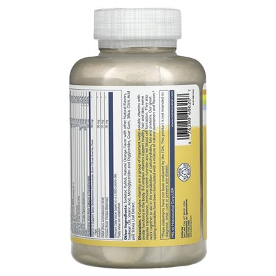 Solaray, High Potency B Complex, Natural Orange, 50 Chews