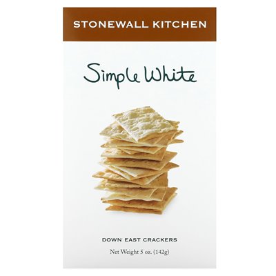 Stonewall Kitchen, Down East Crackers, Simple White, 5 Unzen (142 g)