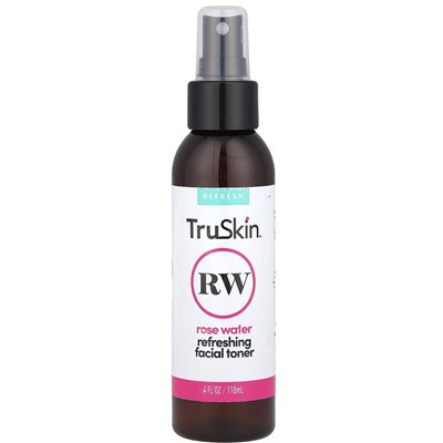 Truskin, odświeżający woda w wodzie różanej, 4 fl oz (118 ml)