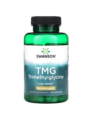 Swanson, TMG Trimetyloglikina, 500 mg, 90 Kapsułek