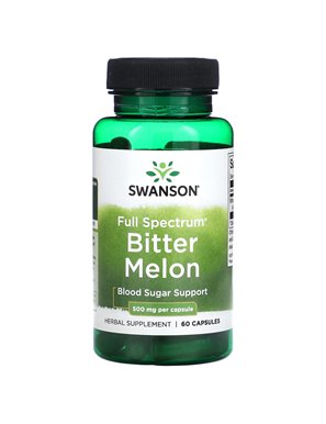 Swanson, Full Spectrum Bitter Melon, 500mg, 60 Capsules