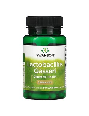 Swanson, Lactobacillus Gasseri, 3 Milliarden KBE, 60 vegetarische Embo-Kapseln