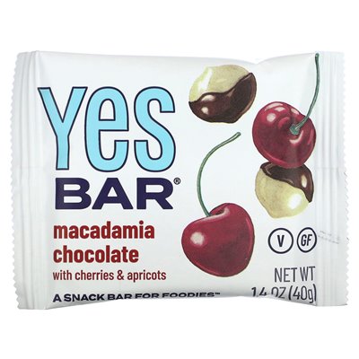 Yes, Riegel, Snackriegel, Macadamia-Schokolade, 6 Riegel à 40 g
