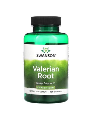 Swanson, Valeria-Wurzel, 475 mg, 100 Kapseln