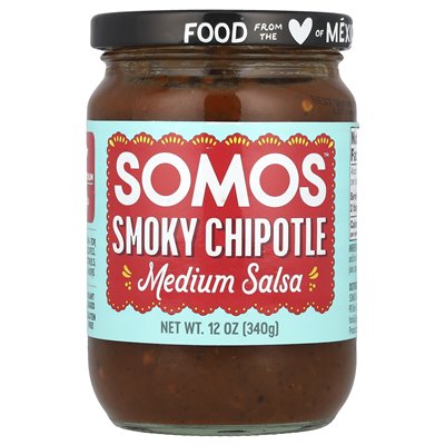 Somos, rauchige Chipotle-Salsa, mittel, 12 oz (340 g)