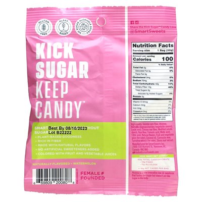 Smartsweets, Benutzer-Tags, Wassermelone, 1,8 oz (50 g)