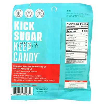 Smartsweets, Sweet Fish, Berry, 1.8 oz (50 g)