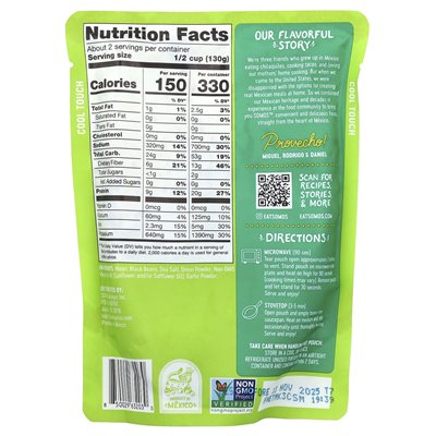 Somos, Mexikanische schwarze Bohnen, 10 oz (283 g) Somos, Mexikanische schwarze Bohnen, 10 oz (283 g)