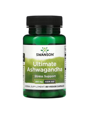 Swanson, Ultimate Ashwagandha, 250 mg, 60 vegetarische Kapseln Swanson, Ultimate Ashwagandha, 250 mg, 60 vegetarische Kapseln
