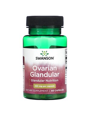 Swanson, Ovarian Glandular, 250 mg, 60 Kapseln Swanson, Ovarian Glandular, 250 mg, 60 Kapseln