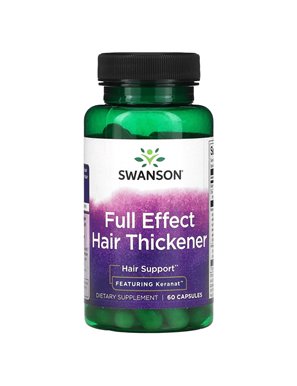 Swanson, Full Effect Hair Thickener, 60 Capsules