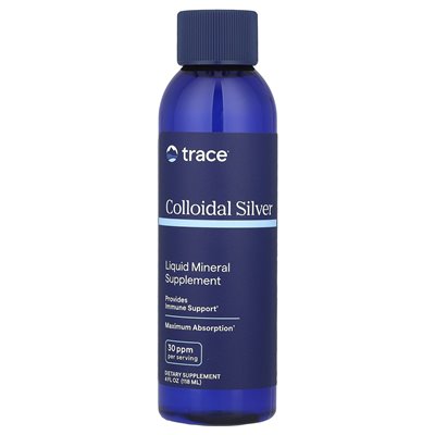 Trace Minerals ®, Colloidal Silver, 4 fl oz (118 ml)