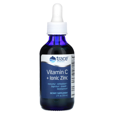 Ślad, witamina C + cynk jonowy, 2 fl Oz (59 ml)