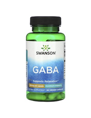 Caps

Swanson, GABA, Maksymalna Siła, 750 mg, 60 Wegetariańskich Kapsułek