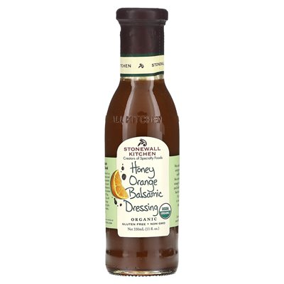 Stonewall Kitchen, Bio-Balsamico-Dressing mit Honig und Orange, 11 Fl Oz (330 ml)