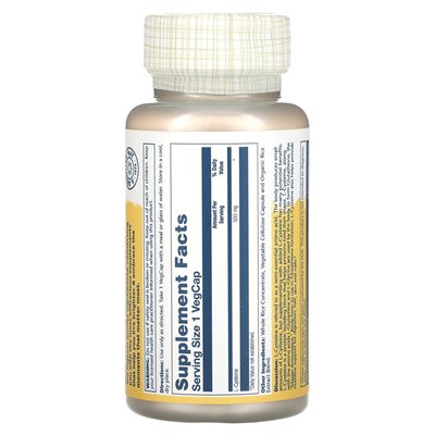Solaray, L-Cysteine, 500 mg, 30 Vegcaps