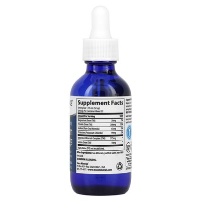 Ślad, jonowy potas, 99 mg, 2 fl oz (59 ml)