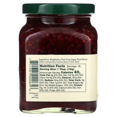 Stonewall Kitchen, Red Raspberry Jam, 12.25 oz (347 g)