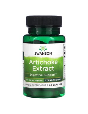 Swanson, Artichoke Extract, 250mg, 60 Capsules