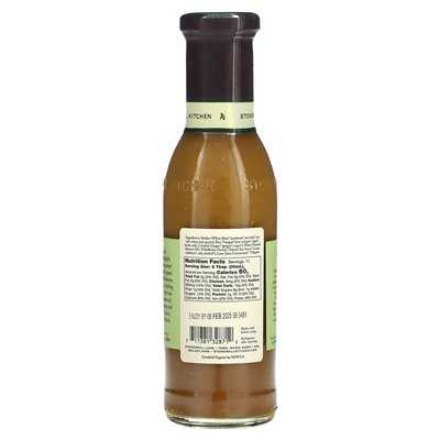Stonewall Kitchen, Bio-Miso-Ingwer-Sauce, 11 Fl Oz (330 ml)