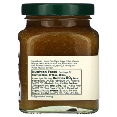 Stonewall Kitchen, Honig-Senf, 9 oz (255 g)