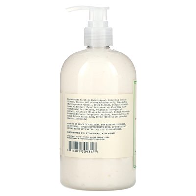 Stonewall Kitchen, Hand Lotion, Herbes de Provence, 16.9 fl oz (500 ml) Stonewall Kitchen, Hand Lotion, Herbes de Provence, 16.9 fl oz (500 ml)