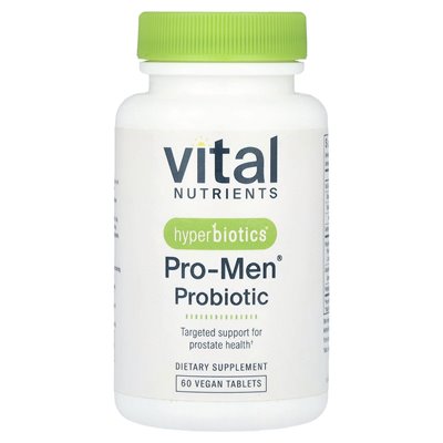 Important nutrients, hiperbiotics®, pro-men® probiotic, 60 vegan tablets