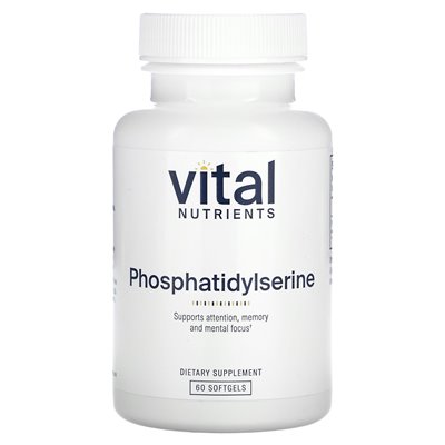 Wichtige Nährstoffe, Phosphatidylserin, 300 mg, 60 Soft (150 mg pro Soft)
