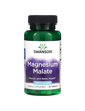 Swanson, Malinian Magnezu, 1,000 mg, 60 tabletek