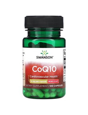 Swanson, CoQ10, 10 mg, 100 kapsułek Swanson, CoQ10, 10 mg, 100 kapsułek