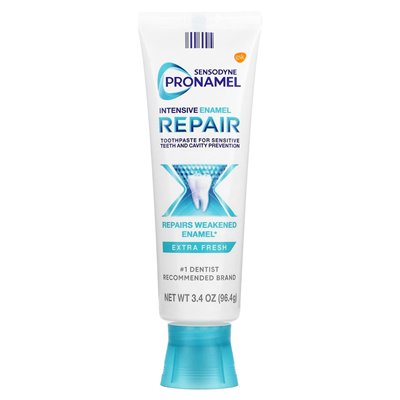 Sensodyne, Pronamel, intensywna pasta do zębów szkliwa, dodatkowa świeża, 3,4 uncji (96,4 g)