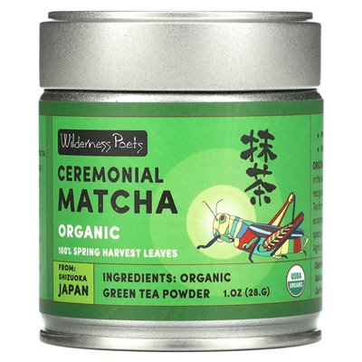 Wilderness Poets, ekologiczna ceremonialna matcha, 1 uncja (28 g)