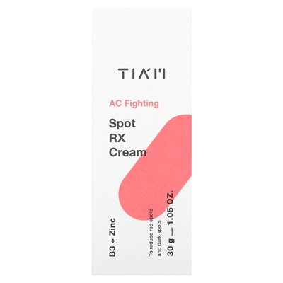 Tiam, AC Fighting, Spot Rx Cream, 1,05 uncji (30 g)