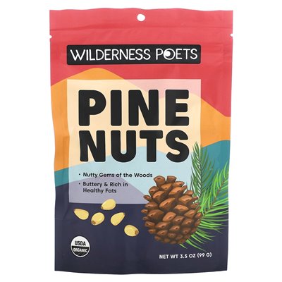 Wilderness Poets, Bio-Pinienkerne, 3,5 oz (99 g)
