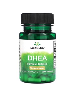 Swanson, DHEA, 10 mg, 120 Kapsułek Swanson, DHEA, 10 mg, 120 Kapsułek