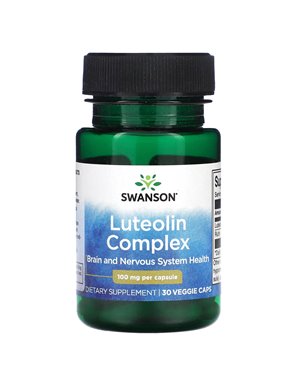 Swanson, Luteolin-Komplex, 100 mg, 30 vegetarische Kapseln Swanson, Luteolin-Komplex, 100 mg, 30 vegetarische Kapseln
