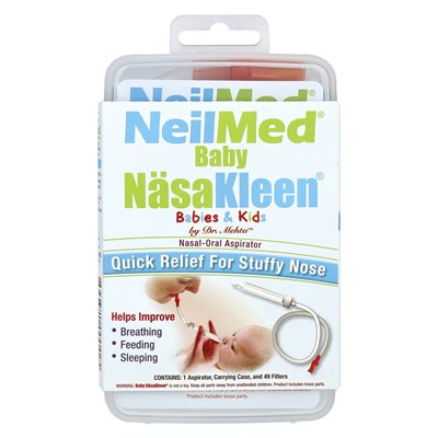 Squip, Neilmed Nasakleen, niemowlę i dzieci aspirator nosowy, 1 zestaw