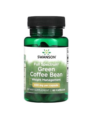 Swanson, Full Spectrum Green Bean, 400mg, 60 Capsules
