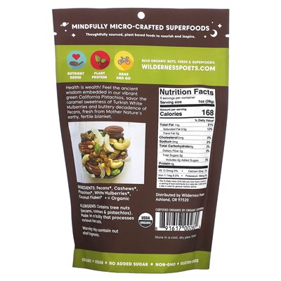 Wilderness Poets, Organic Wild Mix, Delight Trail Mix, 8 uncji (226 g)