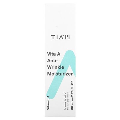 Tiam, Vita A przeciwpoślizgowe krem ​​nawilżający, 2,7 fl oz (80 ml)
