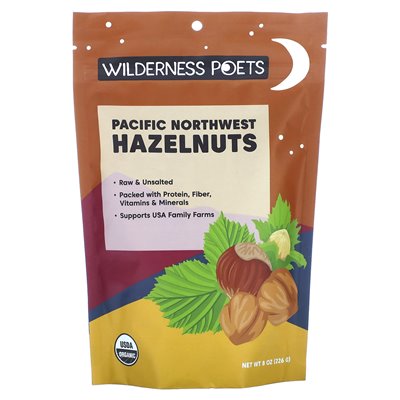 Wilderness Poets, Organic Pacific Northwest Lasconts, Unsalted, 8 oz (226 g)