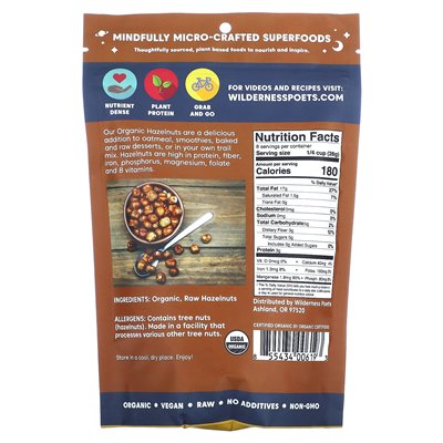 Wilderness Poets, Organic Pacific Northwest Lasconts, Unsalted, 8 oz (226 g)